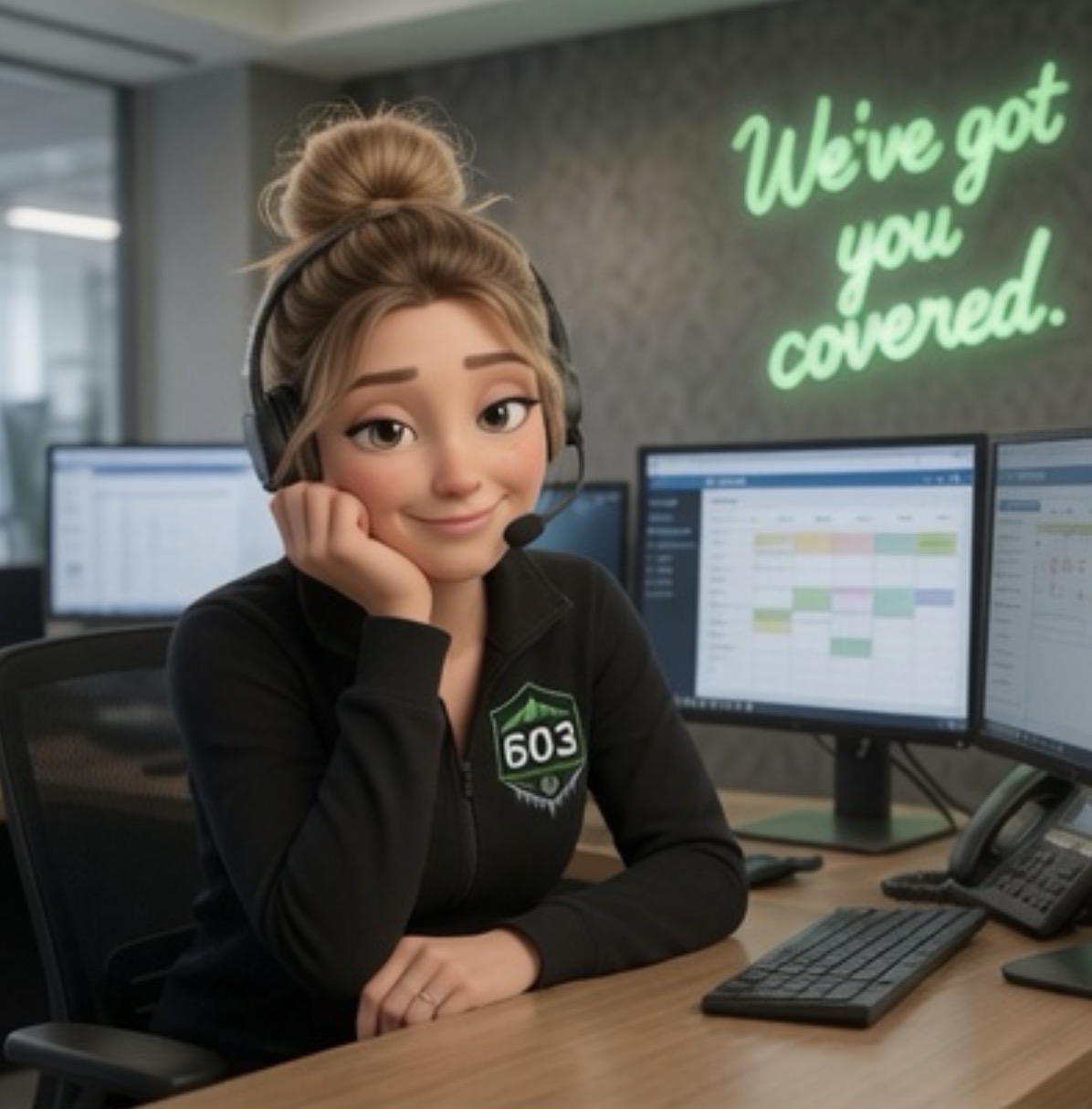 Nora, the 603 Snow & Ice AI concierge